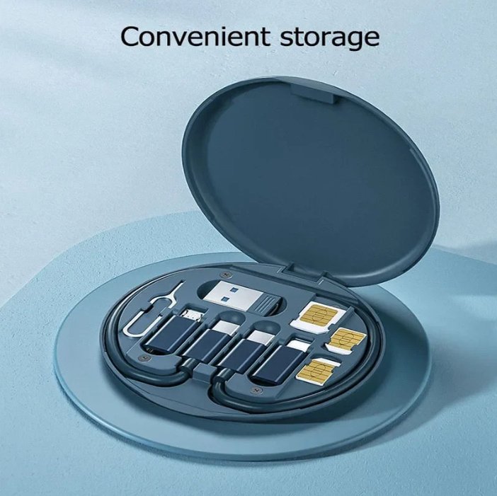 Multi USB Charging Adapter Cable Kit