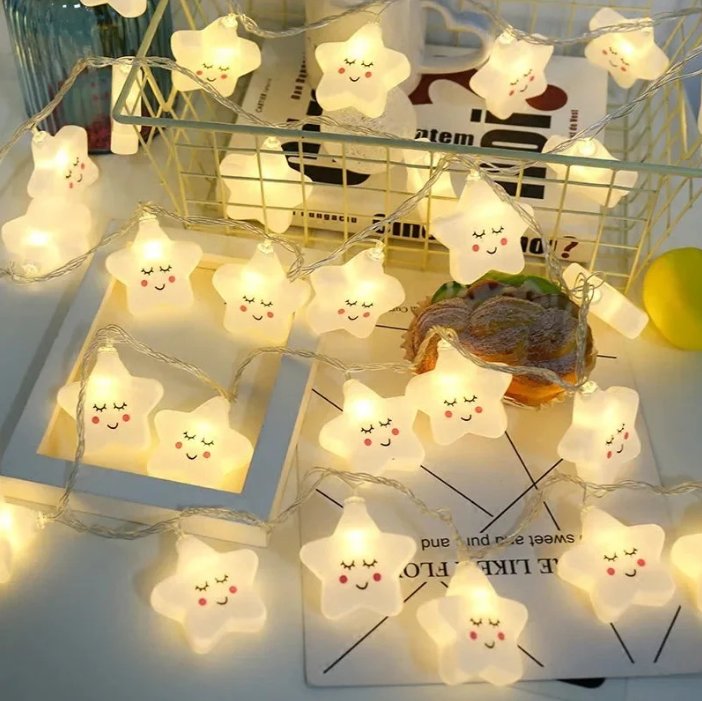Star LED String Light (10 Stars)