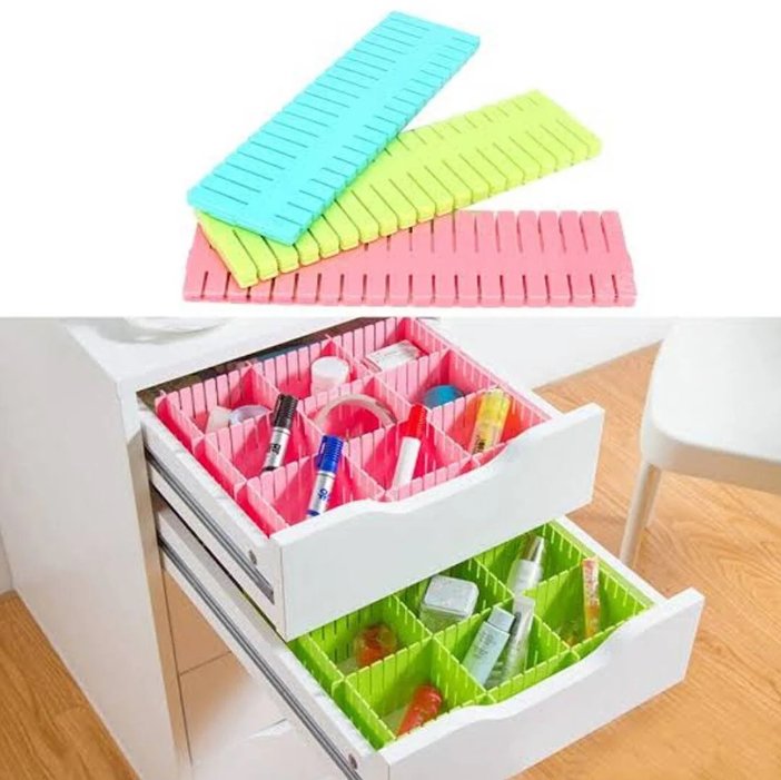 Adjustable Interlocking Drawer Divider