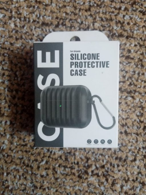 Silicone Protective Case for AirPods with Hook