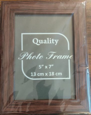 Wooden Photo Frame Brown 5x7 inch