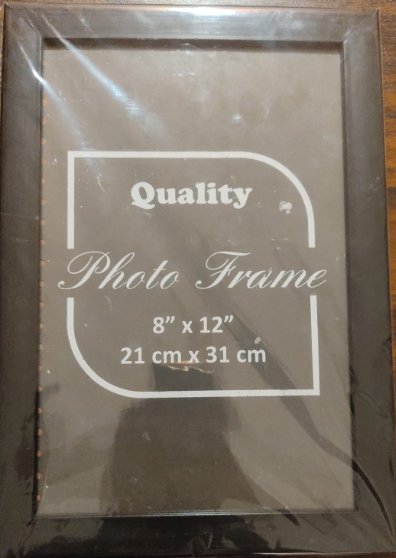 Wooden Photo Frame Black 8x12 inch