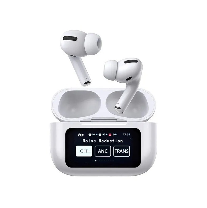 A9 LCD Wireless Earbuds (White)
