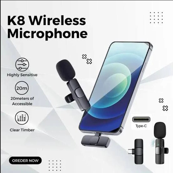 K8 Wireless Microphone (Type-C)