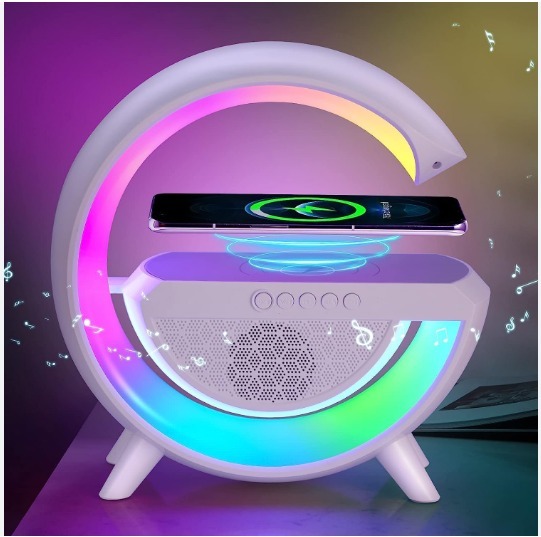 G Lamp Bluetooth Speaker with Wireless Charger (2301)