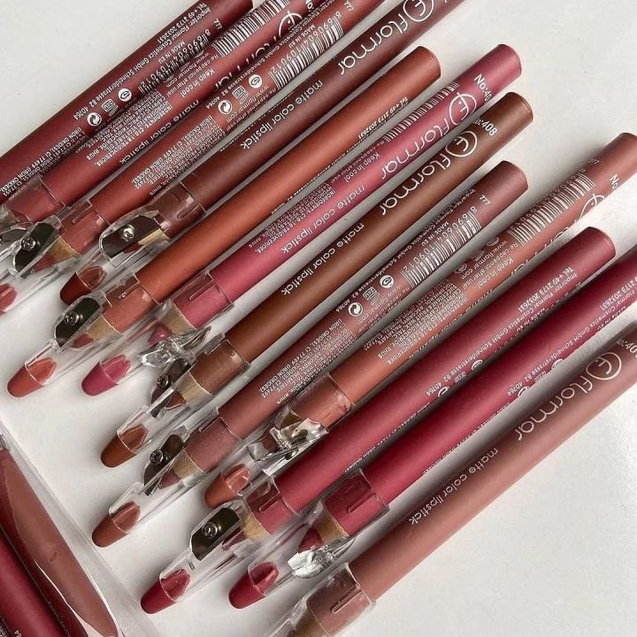 Flormar Jumbo Lip Pencil with Sharpener